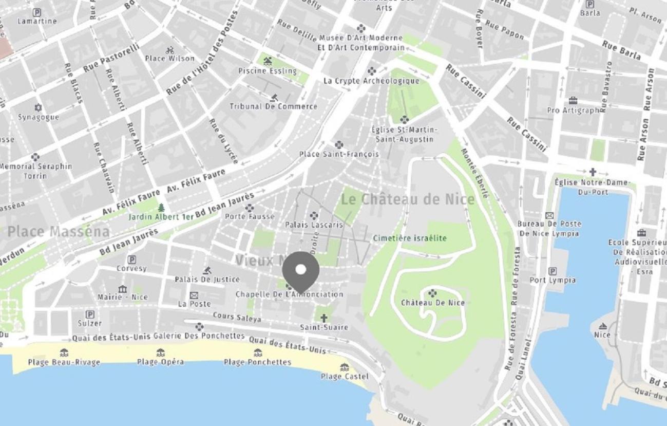 Aparthotel Riviera - Barillerie 12 - Vieille Ville 1Mn Plage - Appartement 2 Pieces Ac Ница Екстериор снимка